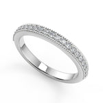 Load image into Gallery viewer, Annie Halo Bezel Set Solitaire Round Cut Diamond Engagement Ring
