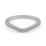 Load image into Gallery viewer, Iliana 3 Stone French Pave Round Cut Diamond Engagement Ring
