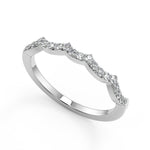 Load image into Gallery viewer, Heather Infinity Pave Cushion Cut Diamond Engagement Ring
