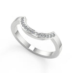 Load image into Gallery viewer, Bella Halo Baguette Accents Round Cut Diamond Engagement Ring
