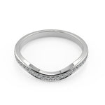 Load image into Gallery viewer, Tara Pave 4 Prong Crown Basket Cushion Cut Diamond Ring
