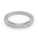 Load image into Gallery viewer, Ashtyn Milgrain 4 Prong Cushion Cut Diamond Engagement Ring
