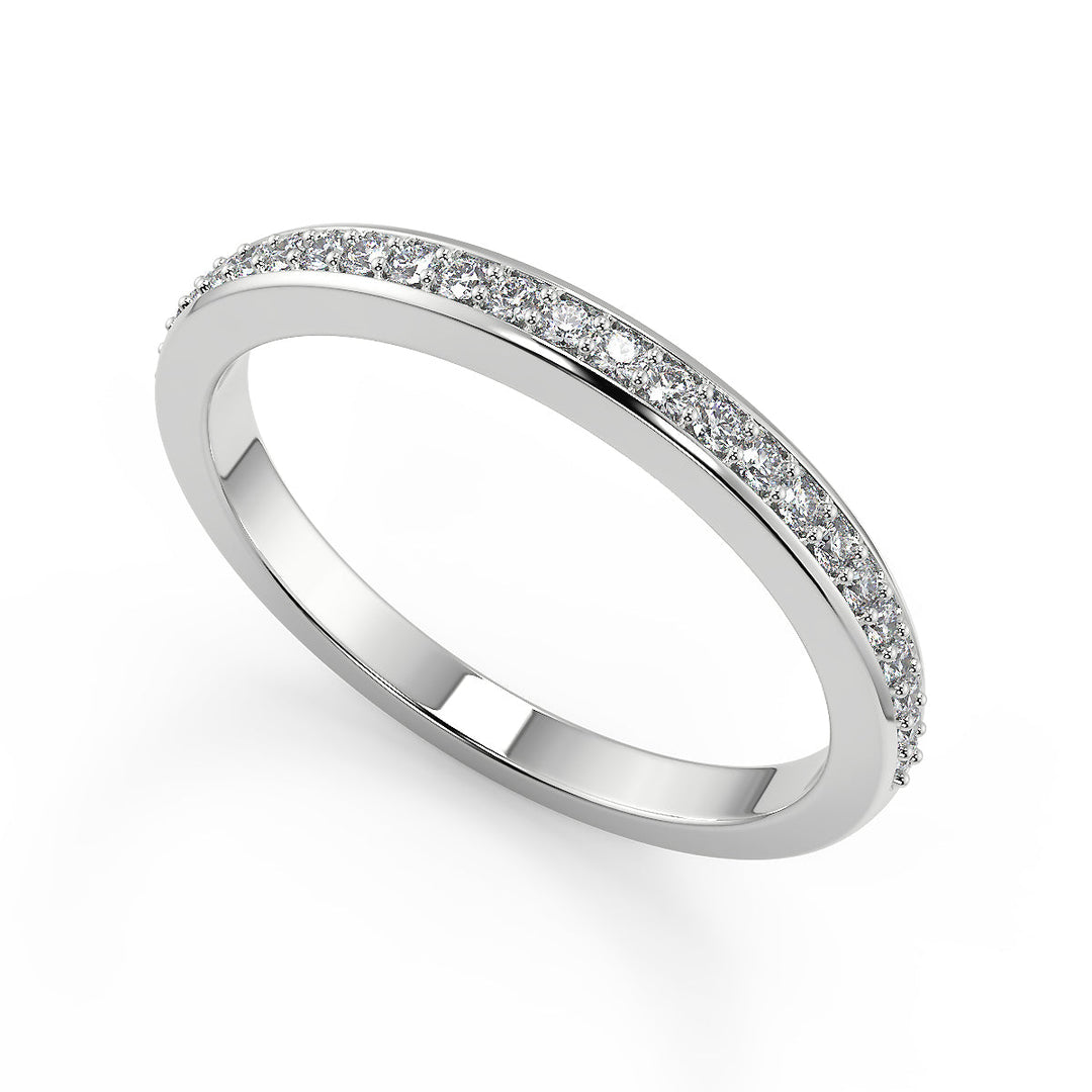 Dayanara Halo Pave Set Cushion Cut Diamond Engagement Ring