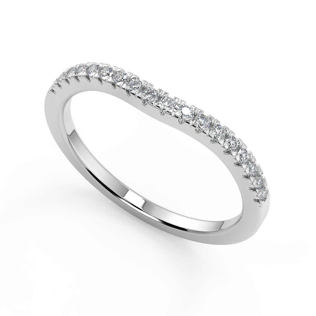 Lilianna Pave Halo Cushion Cut Diamond Engagement Ring