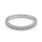 Load image into Gallery viewer, Addisyn Double Prong Split Shank Halo Round Cut Ring - Nivetta

