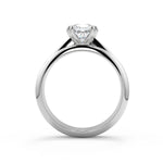 Load image into Gallery viewer, Ashlyn Double Prong Solitaire Cushion Cut Diamond Engagement Ring
