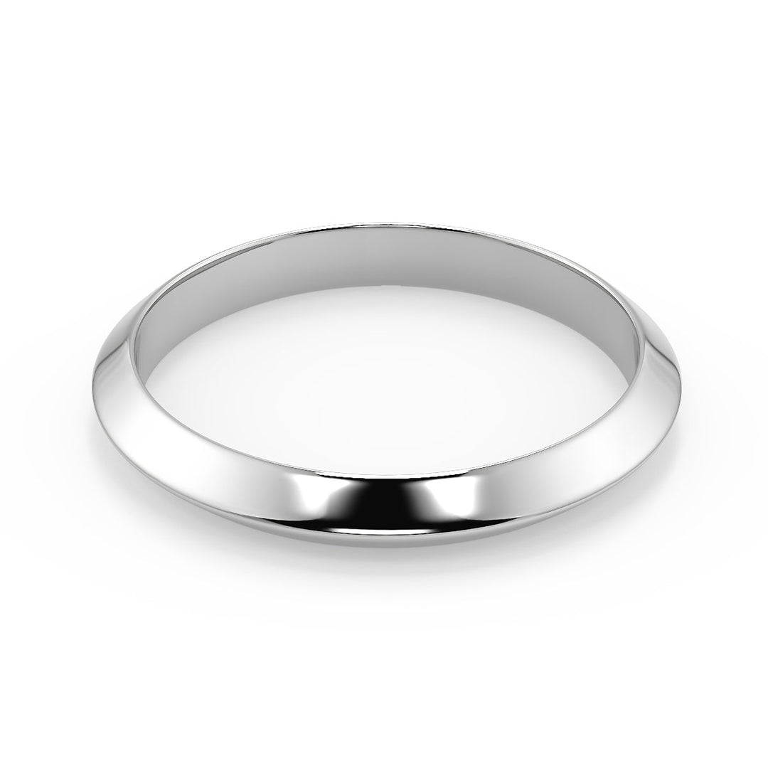 Lillian Knife Edge 4 Prong Solitaire Cushion Cut Diamond Engagement Ring