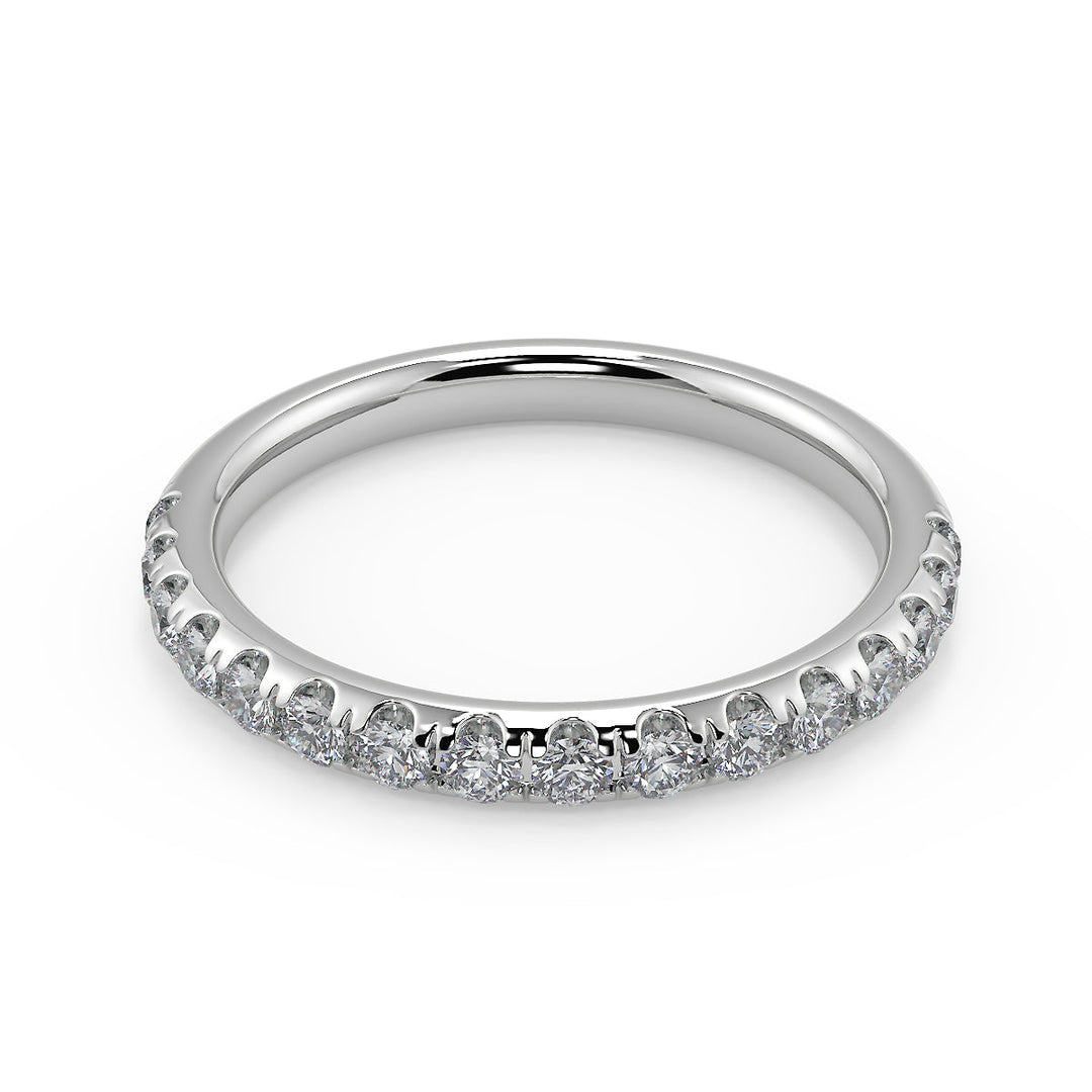 Megan Twisted Rope Solitaire Round Cut Diamond Engagement Ring