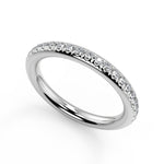 Load image into Gallery viewer, Jocelynn Pave Twist Infinity Rope Princess Cut Diamond Engagement Ring
