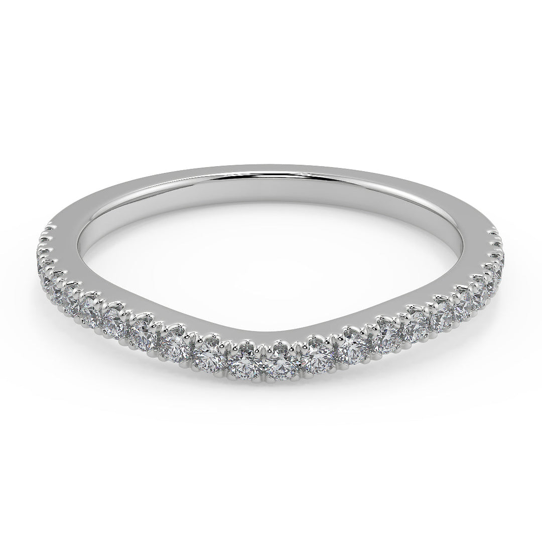 Sierra Classic Halo Pave Cushion Cut Diamond Engagement Ring