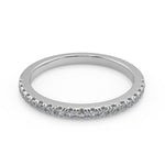 Load image into Gallery viewer, Nathalie Halo Semi Solitaire Round Cut Engagement Ring - Nivetta

