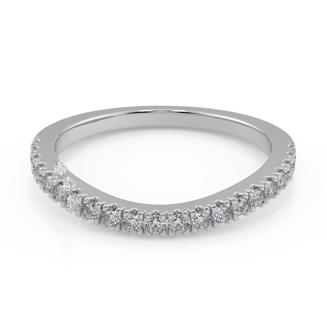 Miriam Double Halo Split Shank Pave Cushion Cut Diamond Ring